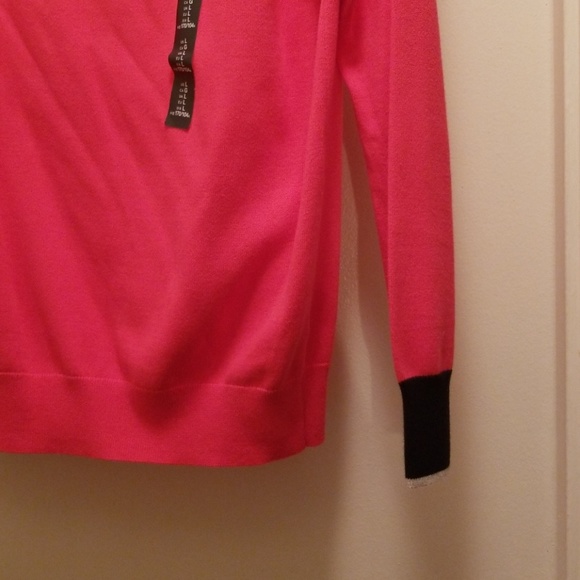 NWT STRIPED NECK GAP SWEATER SZ. L - Picture 4 of 6